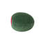 Coussin en coton et velours olive