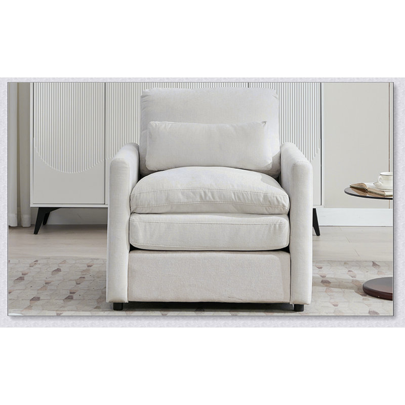 Fauteuil surdimensionné confortable avec des matériaux de qualité supérieure pour une détente ultime dans les salons, parfait pour les soirées douillettes et la lecture.
