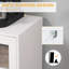 Commode d'appoint en miroir