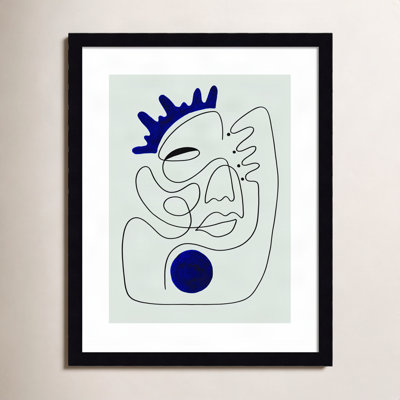 El Rey Print by Shatha Al Dafai