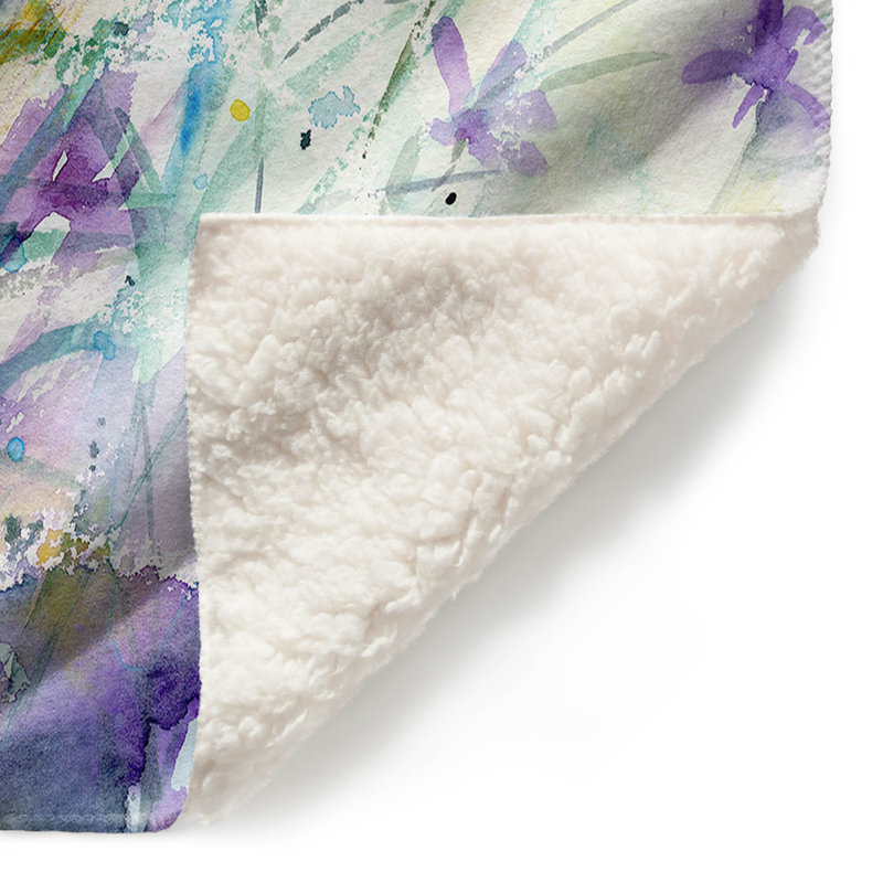  Couverture douce en sherpa, 51 po x 60 po