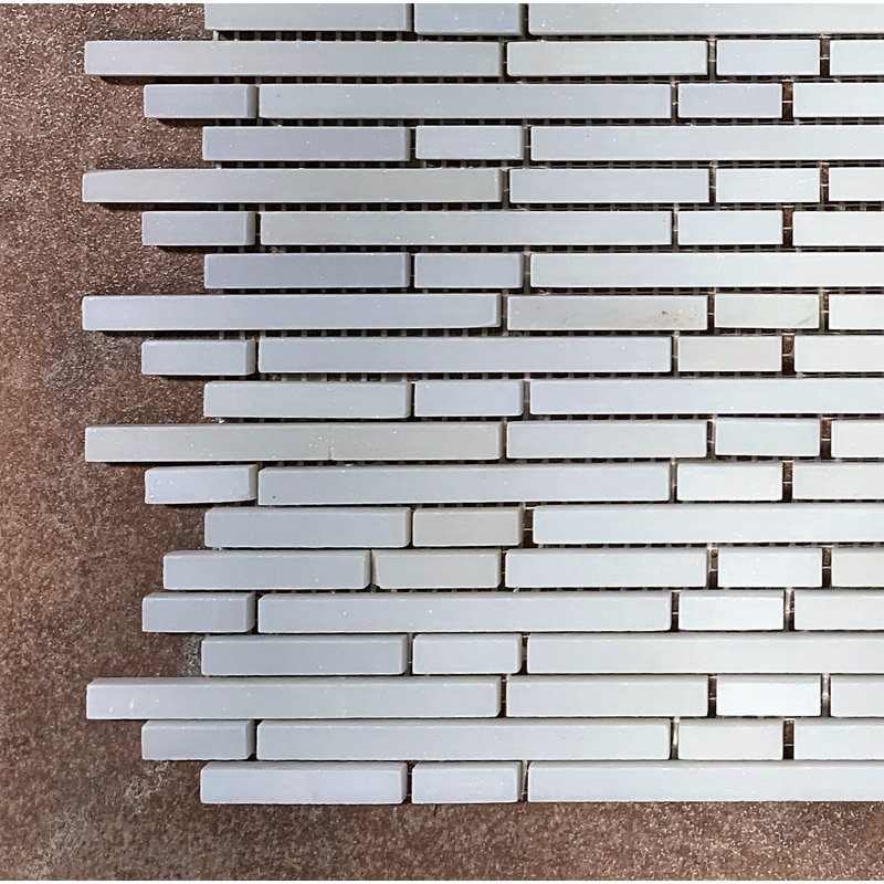 Carrelage mosaïque en marbre de taille aléatoire, Beige