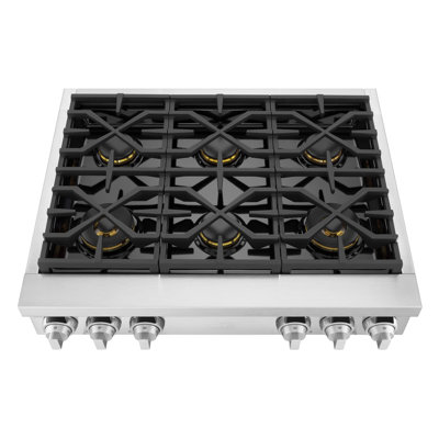 36-Inch Pro Rangetop With 6 Burners