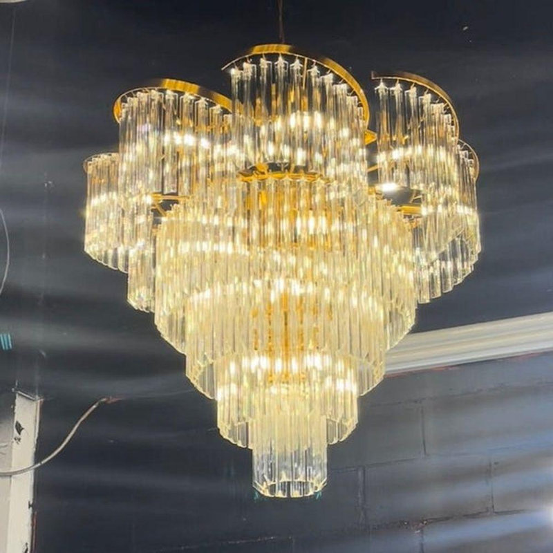 Krustan 24 - Light Tiered Chandelier