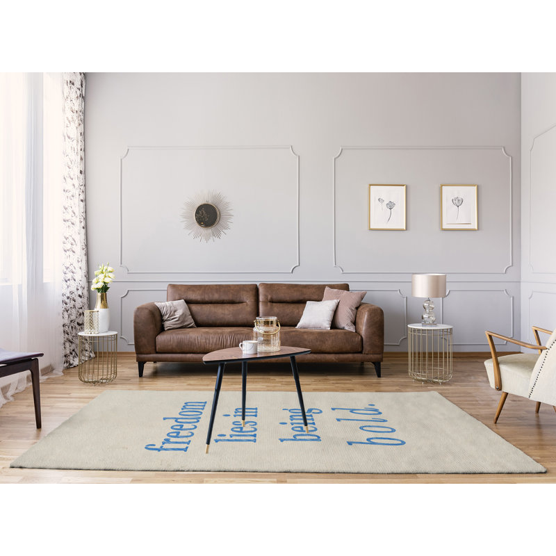 Tapis à la main inspiration, Rectangle 8 pi x 10 pi