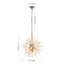 Dandelion 9-Light Sputnik Crystal Chandelier Starburst Sunburst Ceiling Lighting 