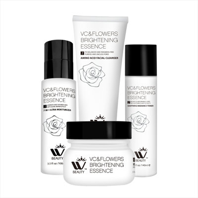 WBM Skincare Kit Facial Cleanser Moisturizer for Sensitive Skin, Facial Toner with Anti Aging Cream