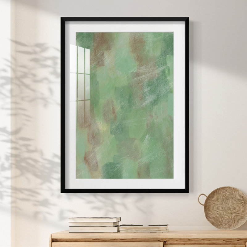 Green Shadows II -Framed Print