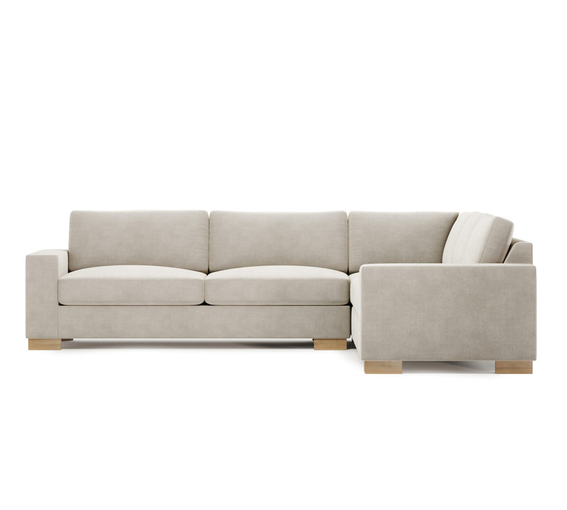 Canapé d'angle 3 pièces Berkley, H 36 po x l 120 po x P 40 po