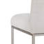 Tabouret d'appoint rembourré en tissu H 20 po Taimani