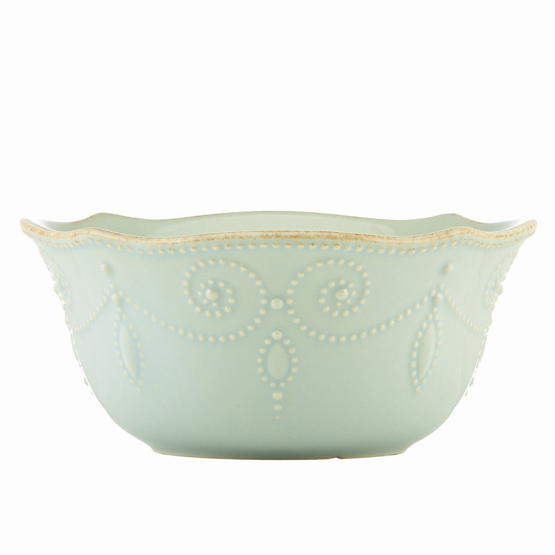 French Perle Ice Blue Dinnerware Collection