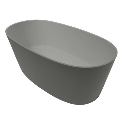 59.38'' x 30'' Freestanding Soaking Resin Bathtub
