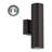 Lithonia Lighting Outdoor WMCL LED Wall Cylinder Light 75 Degree Beam Spread-110912382