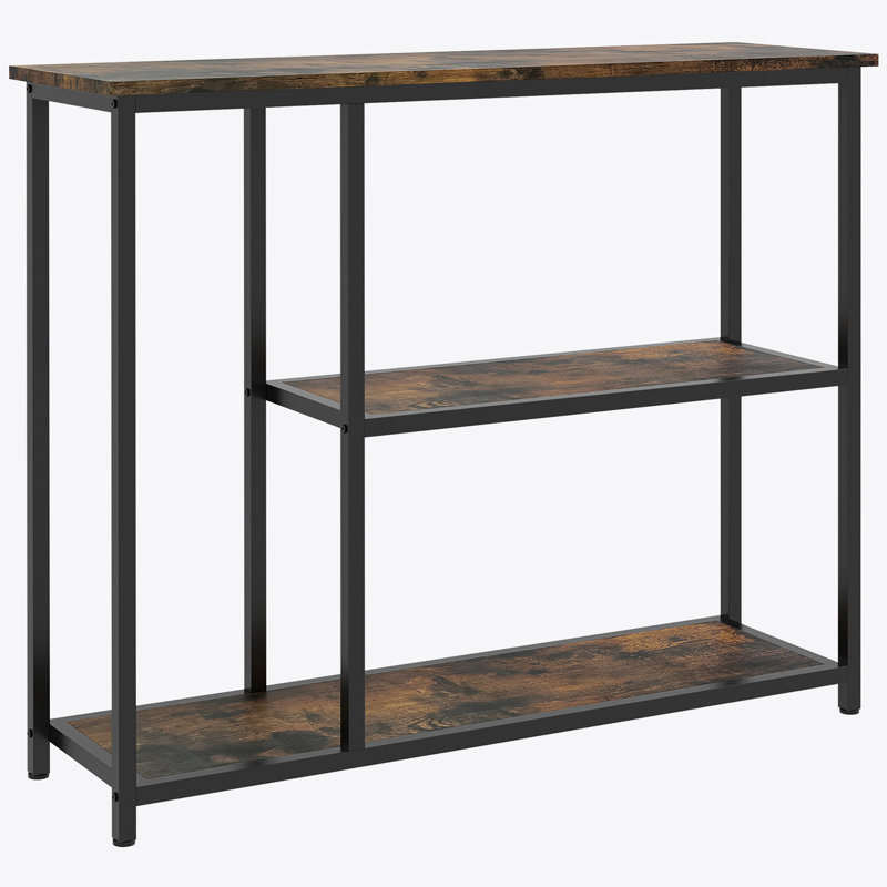 39.3'' Console Table, Brown