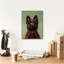  «The Scot» par Lucia Heffernan, art mural sur toile, 12 po x 16 po-645920119