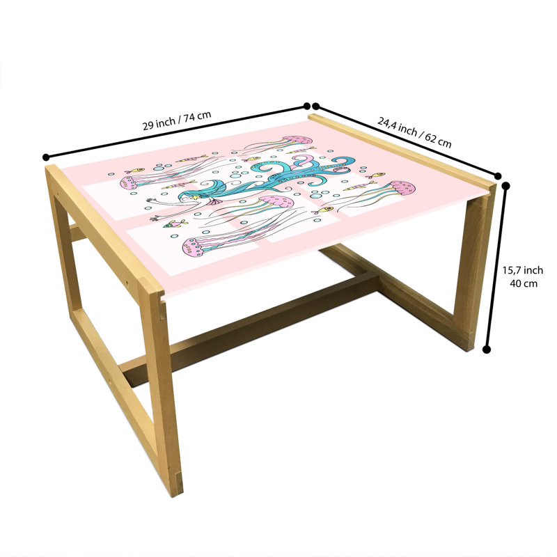 Jadran Sled Coffee Table, 62cm H x 74cm W x 40cm D