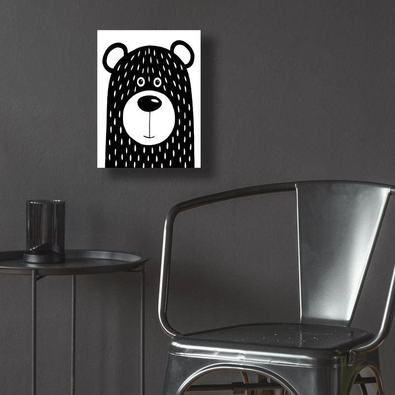 «Vanilla Bear» par Lucia Stewart, H 16 po x l 12 po x P 0,13 po