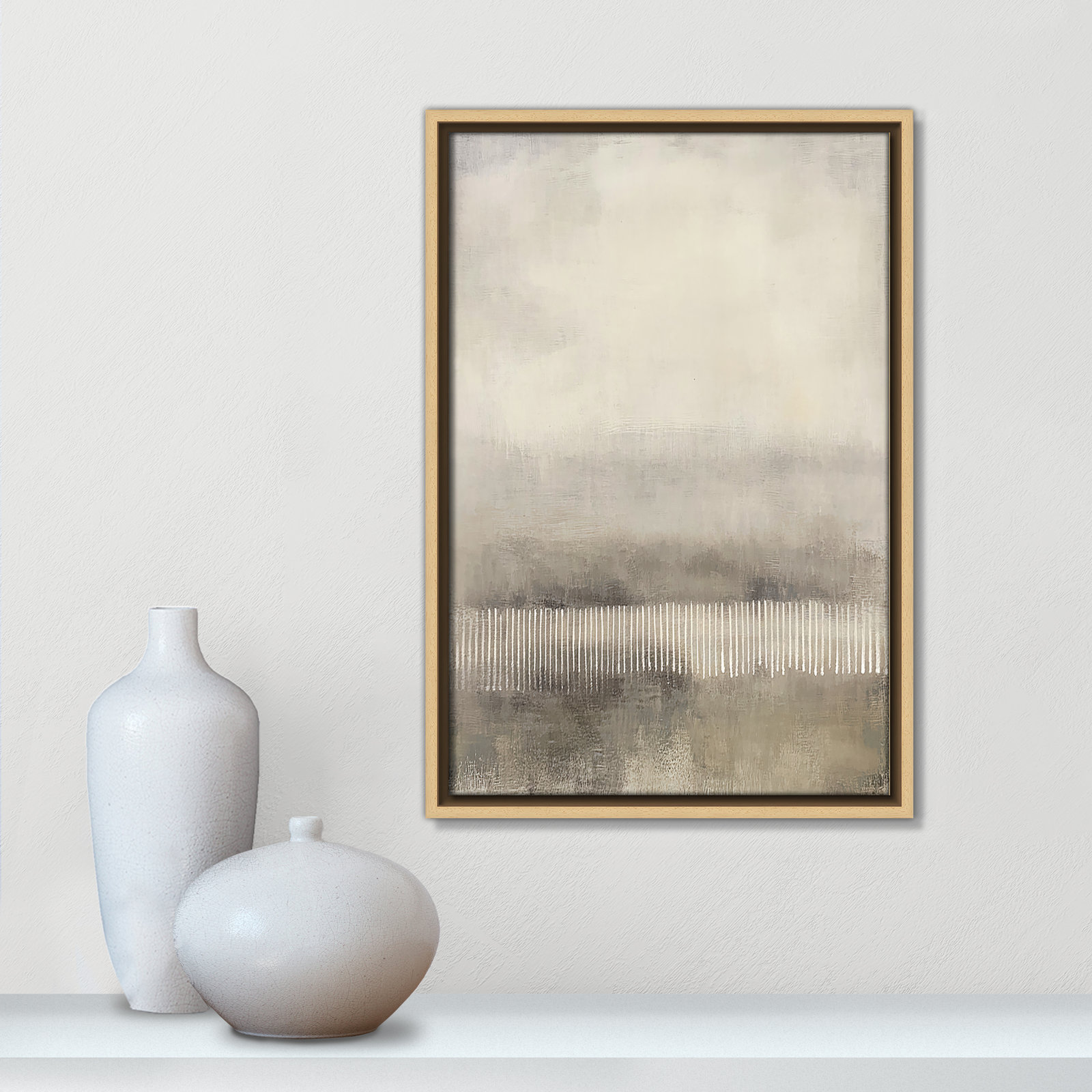 Balanced Silence I Print by Irena Orlov, 19.5" H x 13.5" W, Natural Floater