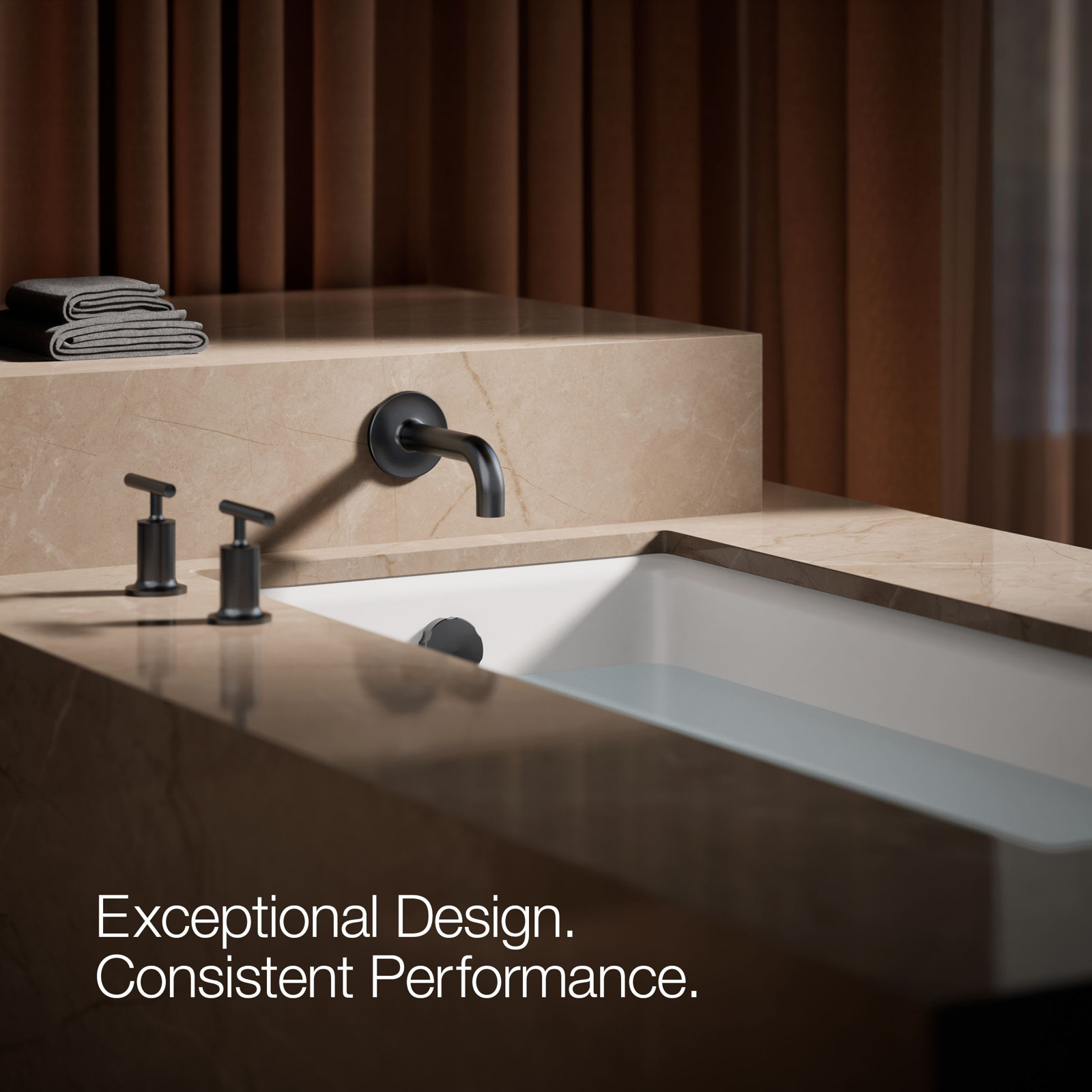Purist, Vibrant Moderne Brass