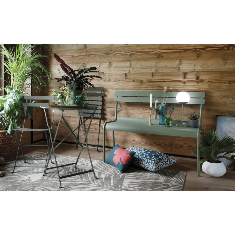 Bistro Outdoor Dining Side Chair, Liquorice