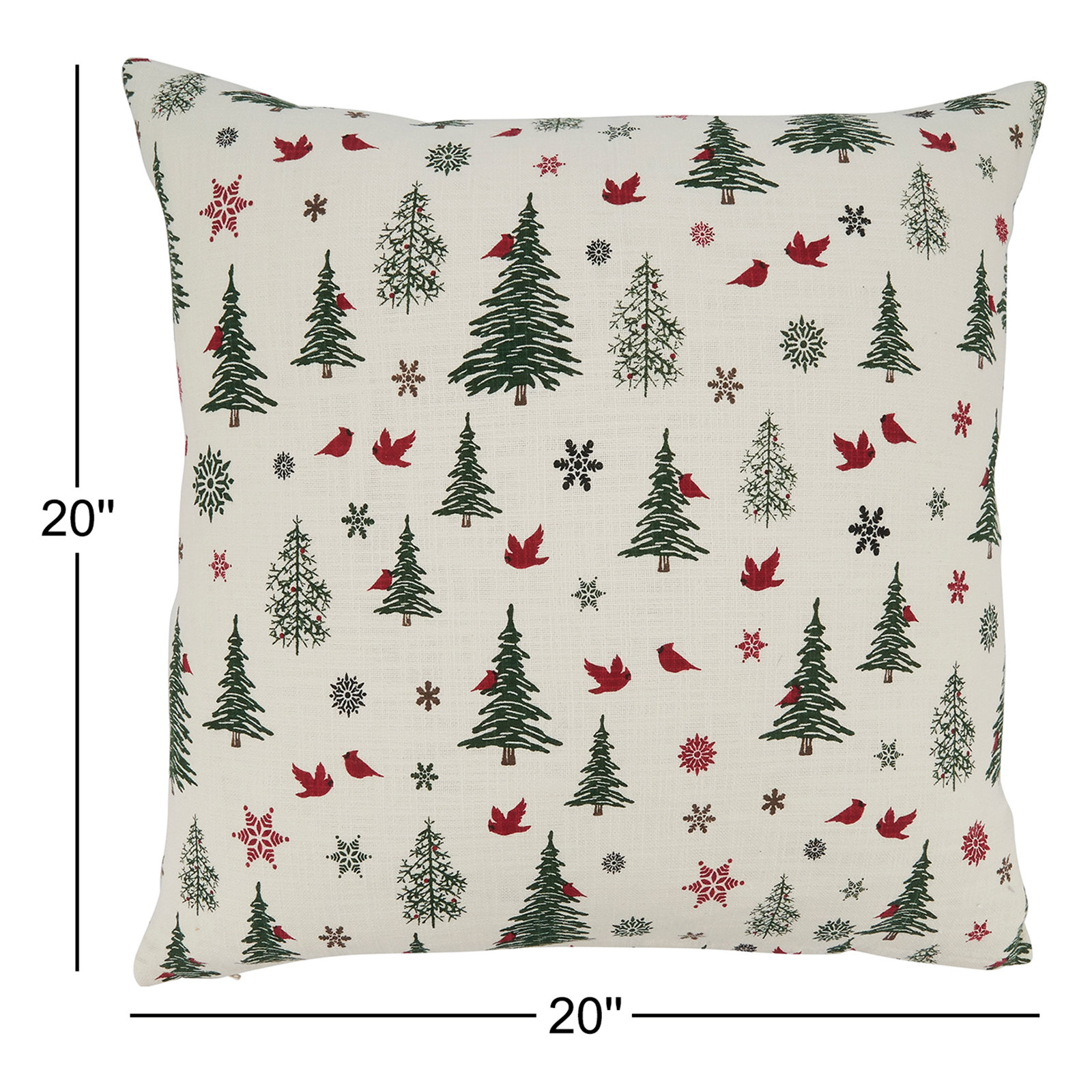 Nadalia Collection Cotton Throw Pillow, Polyester/Polyfill
