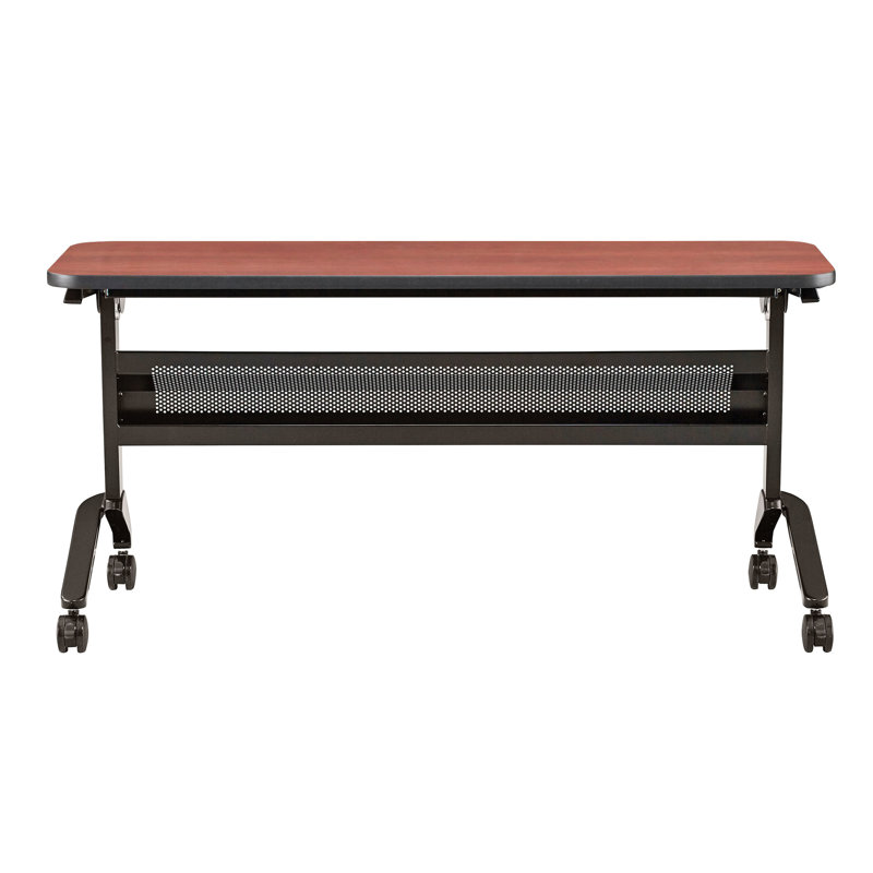 Table de formation Flip-N-Go rectangulaire, LPL, Noir, noir, noir, noir, Folkstone, H 29 po x L 60 po x l 18 po