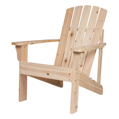 Chaise Adirondack en bois massif Talreja