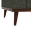Canapé rembourré avec table basse moderne brune-1715457336