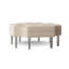 Harlow Boucle and Velvet Tufted Ottoman-36404940