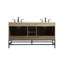 Ensemble de meuble-lavabo double 60 po Eugene-323889358