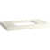 Kathryn® Fireclay Rectangular Console Bathroom Sink with Overflow