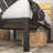 Eleanor Modern Metal Bed frame with Bamboo Headboard-21440697