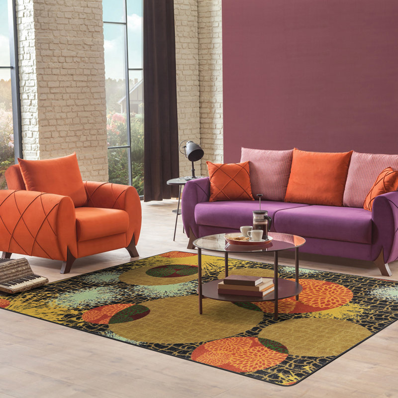 First Take Vantage Point Autumn Area Rug, Rectangle 7'8" x 10'9"
