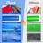 GOOSH 18.9' x 30' Car Racing Commercial Grade Water Slide with Splash Pool (with Blower)