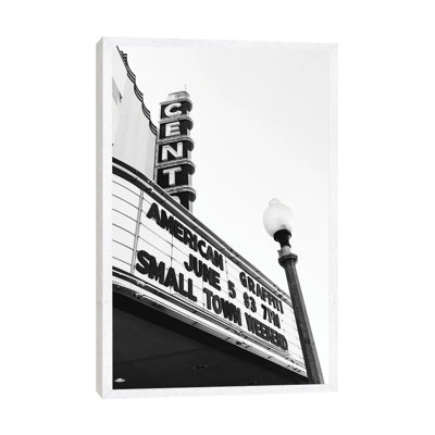 Small Town Theater by Bethany Young - Print on Canvas