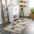 Beige/Black/Blue/Yellow