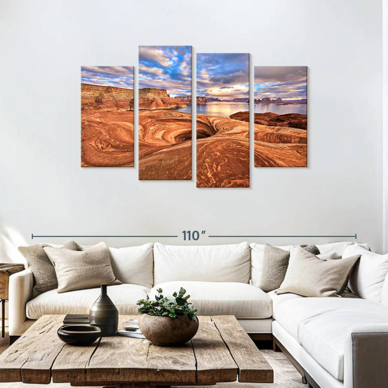 Formations Alvord Lake Powell Rock, H 48 po x l 75 po