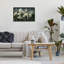 Giclée encadrée de jardin blanc Iris, design par Collin Bogle-1247804786-1247804787