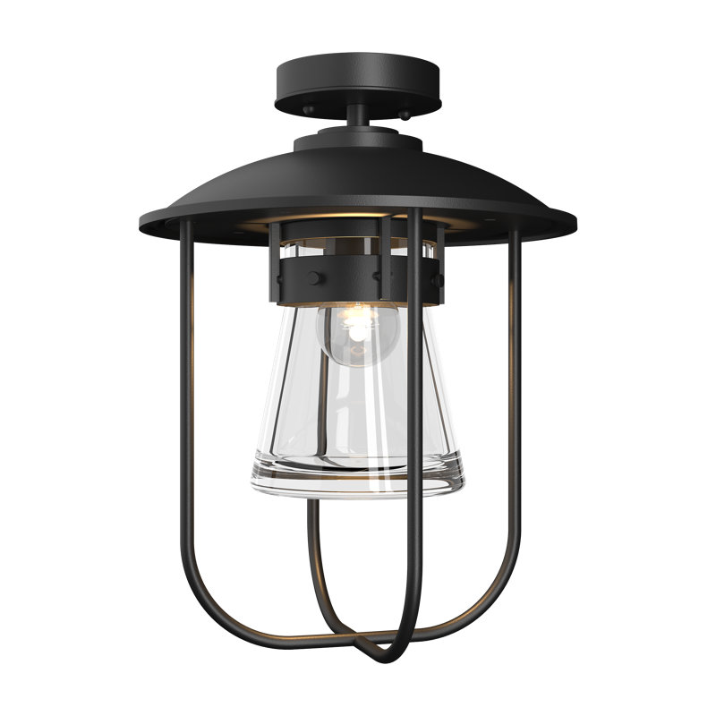 Erlenmeyer Outdoor Pendant, Coastal Black