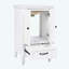 Meuble-lavabo blanc avec lavabo 20 po