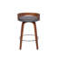 Chaise pivotante en similicuir-162345830-162345831