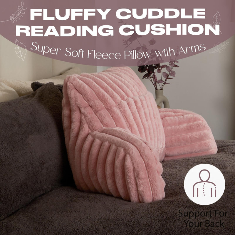 Favorinus Novelty Backrest Cushion Pad, Blush