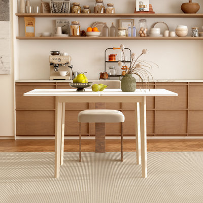 47.2" W X 31.5" D Fold Dining Table