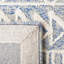 Tapis bleu / ivoire en laine touffeté à la main Kyndall-1624539806