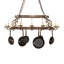 63" Long Neo 15 Light Pot Rack
