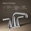 Tone Two-Handle Centerset Bathroom Sink Faucet with Clicker Drain, 1.2 GPM-1159911850-1238311898