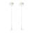  Luminaire suspendu conique 1 lumière DEL 1 lumière-1692909040