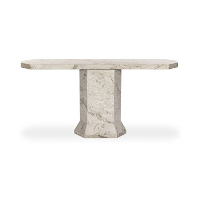 Argos Console Table-Sand Marble