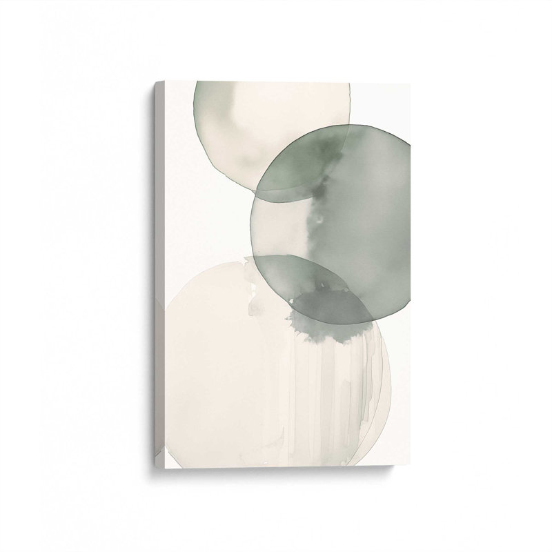 «Silent Spheres II», reproduction sur toile, H 18 po x l 12 po x P 1,25 po, Toile tendue