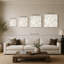 «Misty Taupe Leaves II» par Lanie Loreth - impression sur toile-130801795
